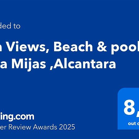Sea Views, Beach & Pool La Cala Mijas ,Alcantara Малага Екстер'єр фото